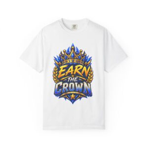 Earn The Crown T-Shirt | Men's Varsity Gaming Graphic Tee